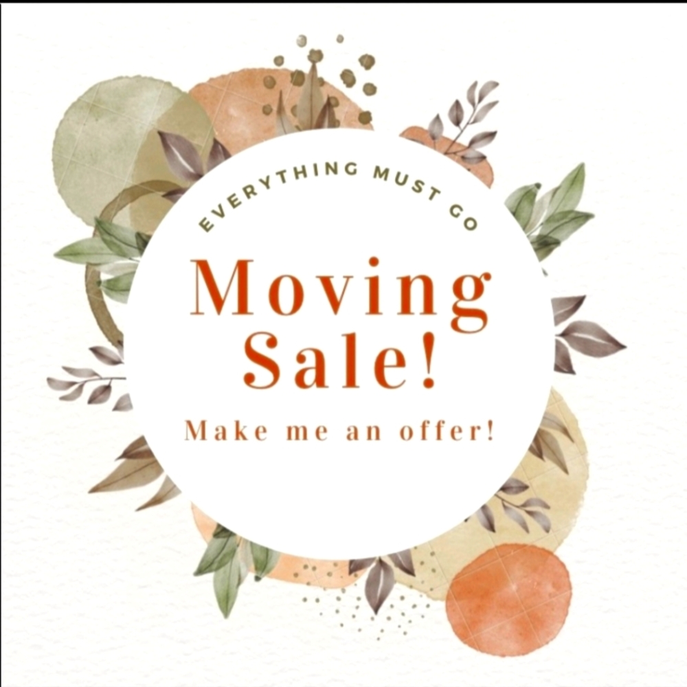 Everything must go!